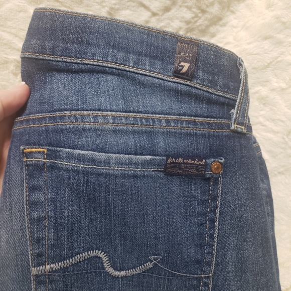 7FAM Sz 28 Gwenevere Skinny Jeans - Picture 13 of 14